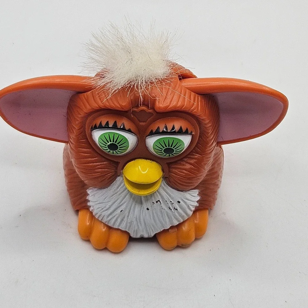 Vintage‎ 1998 Furby McDonald's Happy Meal Toy Rolling Moving Ears